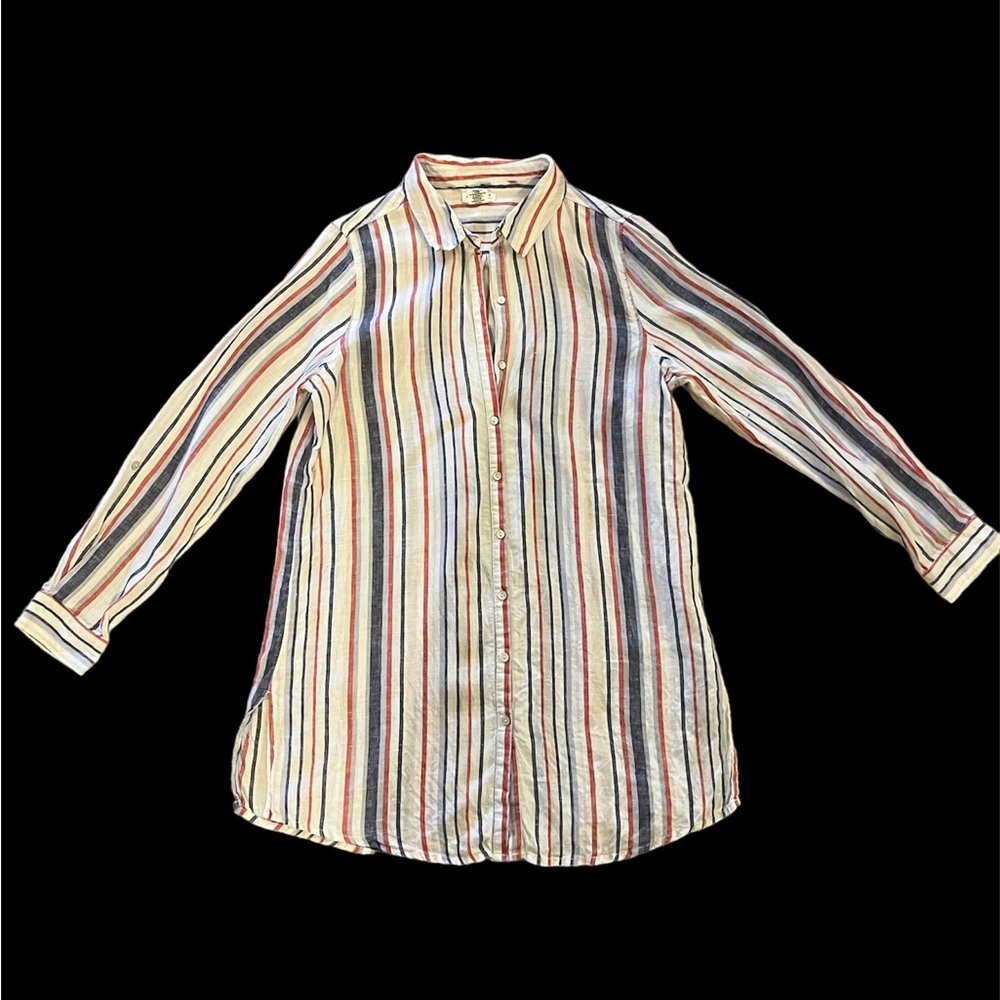 Artisan Ny linen tunic top
